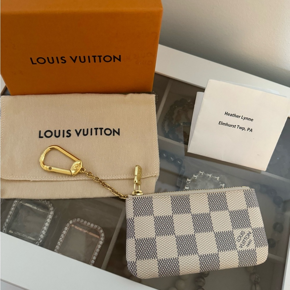 Louis Vuitton Azur Key Pouch